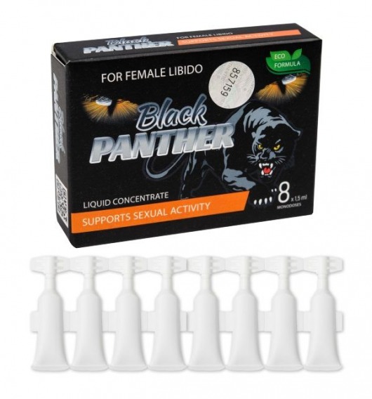 Пищевой концентрат для женщин BLACK PANTER - 8 монодоз (по 1,5 мл.) - Sitabella - купить с доставкой в Златоусте