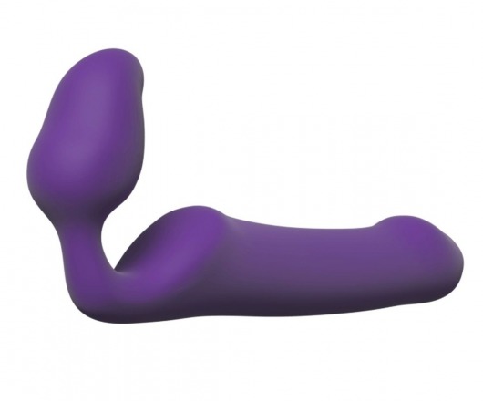 Фиолетовый безремневой страпон Queens L - Adrien Lastic - купить с доставкой в Златоусте