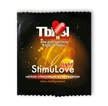 Разогревающий гель-лубрикант Stimulove Light в одноразовой упаковке - 4 гр. - Биоритм - купить с доставкой в Златоусте