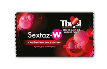 Возбуждающий крем для женщин Sextaz-W в одноразовой упаковке - 1,5 гр. - Биоритм - купить с доставкой в Златоусте
