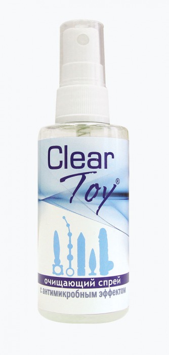 Очищающий спрей Clear Toy с антимикробным эффектом - 100 мл. - Биоритм - купить с доставкой в Златоусте