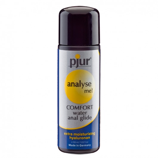 Анальный лубрикант pjur ANALYSE ME Comfort Water Anal Glide - 30 мл. - Pjur - купить с доставкой в Златоусте