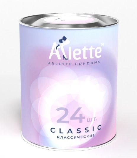 Классические презервативы Arlette Classic - 24 шт. - Arlette - купить с доставкой в Златоусте