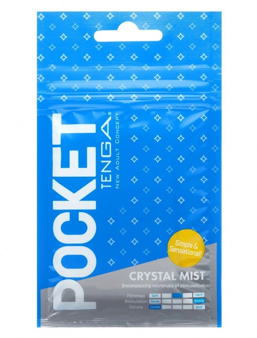 Карманный мастурбатор Crystal Mist - Tenga - в Златоусте купить с доставкой