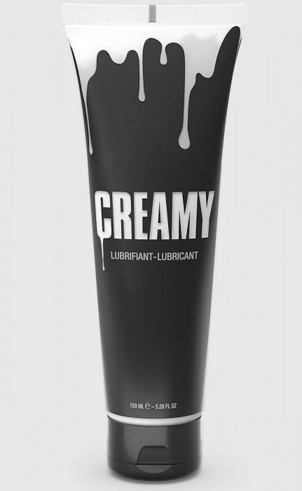 Смазка на водной основе Creamy с консистенцией спермы - 150 мл. - Strap-on-me - купить с доставкой в Златоусте