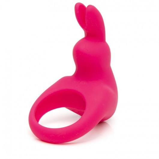 Розовое эрекционное виброкольцо Happy Rabbit Rechargeable Rabbit Cock Ring - Happy Rabbit - в Златоусте купить с доставкой