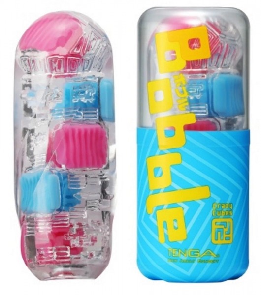 Мастурбатор Tenga Bobble Crazy Cubes - Tenga - в Златоусте купить с доставкой