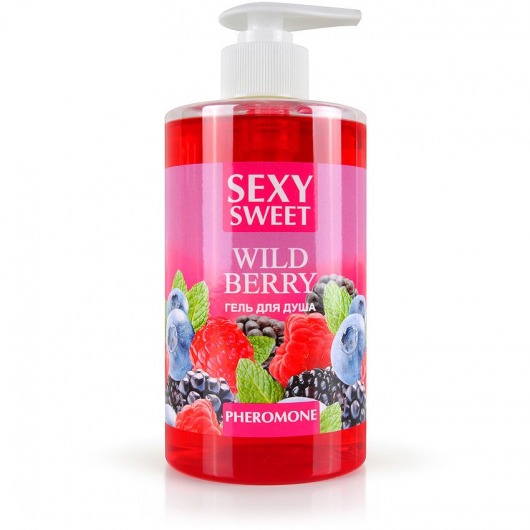 Гель для душа Sexy Sweet Wild Berry с ароматом лесных ягод и феромонами - 430 мл. -  - Магазин феромонов в Златоусте