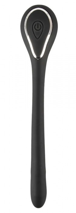 Черный гибкий уретральный стимулятор с вибрацией Vibrating Bendable Dilator - 13,5 см. - Orion - купить с доставкой в Златоусте