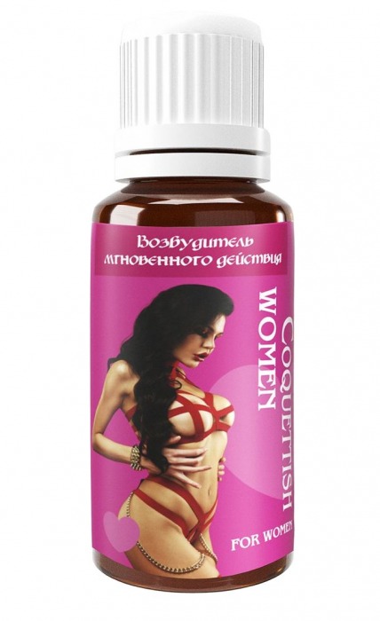 Возбудитель мгновенного действия Coquettish Women - 30 мл. - Миагра - купить с доставкой в Златоусте