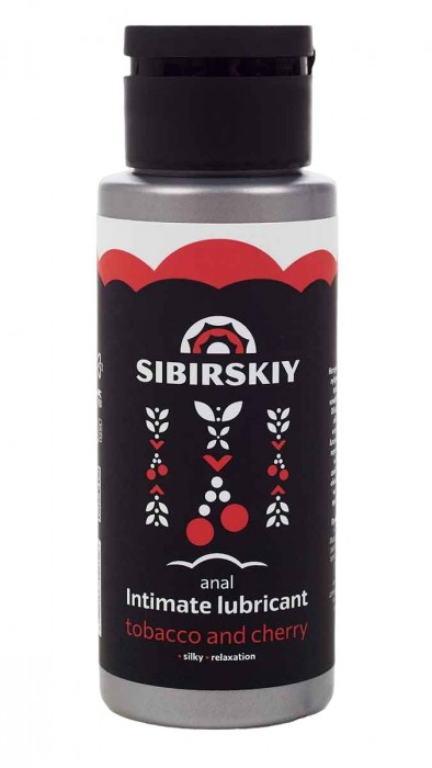 Анальный лубрикант на водной основе SIBIRSKIY с ароматом вишни и табака - 100 мл. - Sibirskiy - купить с доставкой в Златоусте