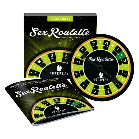 Настольная игра-рулетка Sex Roulette Foreplay - Tease&Please - купить с доставкой в Златоусте
