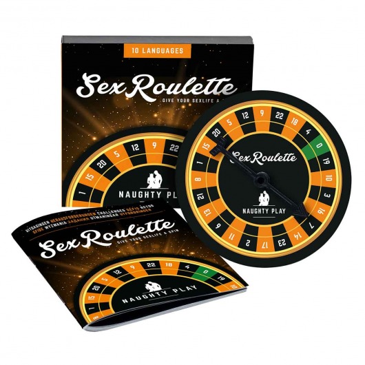 Настольная игра-рулетка Sex Roulette Naughty Play - Tease&Please - купить с доставкой в Златоусте