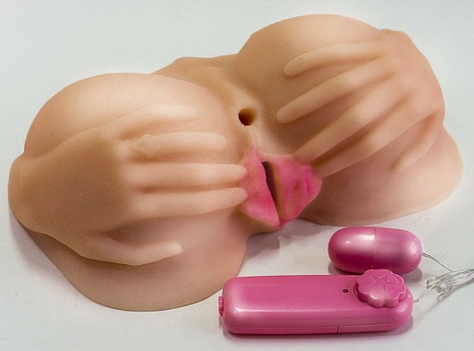 Вагина с выносным пультом управления вибрацией - LOVETOY (А-Полимер) - в Златоусте купить с доставкой