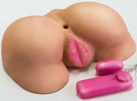 Вибровагина с двумя отверстиями и с выносным пультом - LOVETOY (А-Полимер) - в Златоусте купить с доставкой