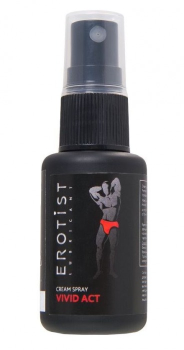 Возбуждающий крем-спрей для мужчин Erotist Vivid Act - 30 мл. - Erotist Lubricants - купить с доставкой в Златоусте