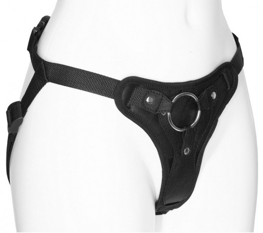 Женские трусики для фиксации насадки кольцом с внутренней насадкой - LOVETOY (А-Полимер) - купить с доставкой в Златоусте
