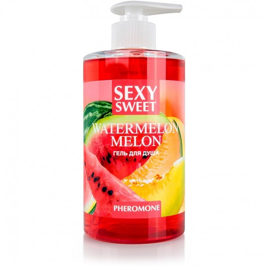 Гель для душа Sexy Sweet Watermelon Melon с ароматом арбуза, дыни и феромонами - 430 мл. -  - Магазин феромонов в Златоусте
