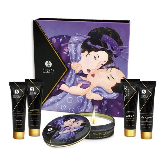 Подарочный набор Geishas secret из 5 предметов - Shunga - купить с доставкой в Златоусте