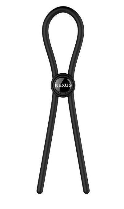Черное эрекционное лассо Nexus Forge Single - Nexus Range - в Златоусте купить с доставкой