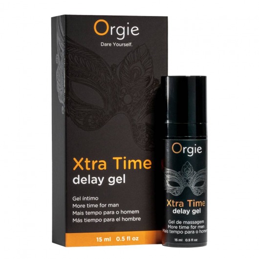 Продлевающий гель Orgie Xtra Time Delay Gel - 15 мл. - ORGIE - купить с доставкой в Златоусте
