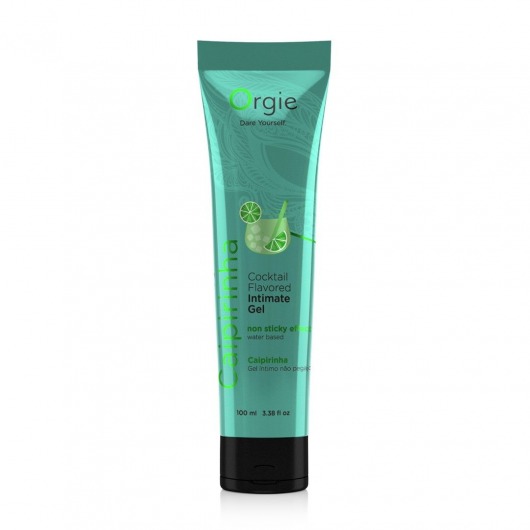 Съедобный интимный гель Orgie Lube Tube Cocktail Caipirinha - 100 мл. - ORGIE - купить с доставкой в Златоусте