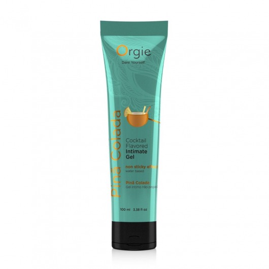 Съедобный интимный гель Orgie Lube Tube Cocktail Pina Colada - 100 мл. - ORGIE - купить с доставкой в Златоусте