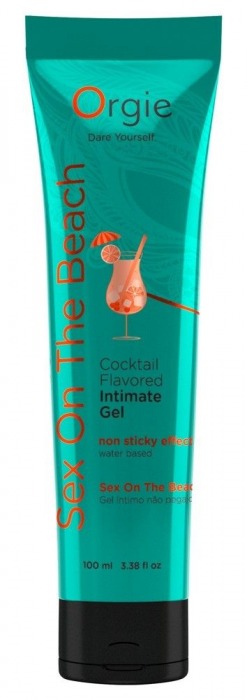 Съедобный интимный гель Orgie Lube Tube Cocktail Sex On The Beach - 100 мл. - ORGIE - купить с доставкой в Златоусте
