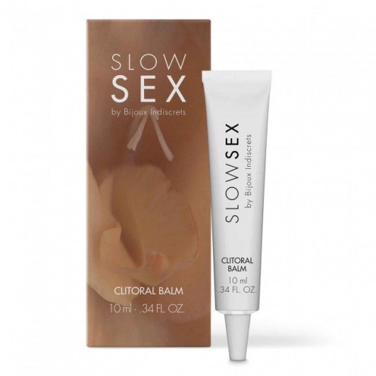 Бальзам для клитора Slow Sex Clitoral Balm - 10 мл. - Bijoux Indiscrets - купить с доставкой в Златоусте