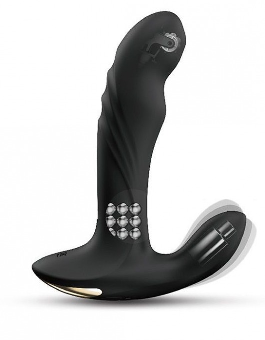 Черный вибромассажер простаты Multi P-Joy с 3 моторами - Dorcel - в Златоусте купить с доставкой