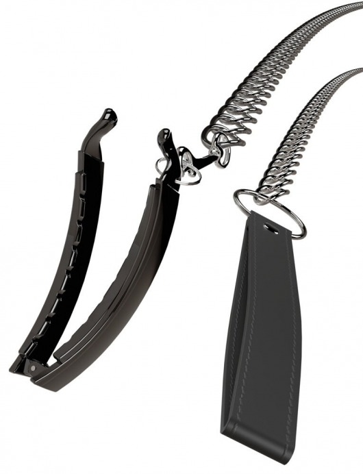 Зажим для половых губ с поводком Pussy Clamp With A Leash - Orion - купить с доставкой в Златоусте