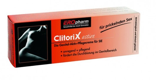 Возбуждающий крем для женщин ClitoriX active - 40 мл. - Joy Division - купить с доставкой в Златоусте