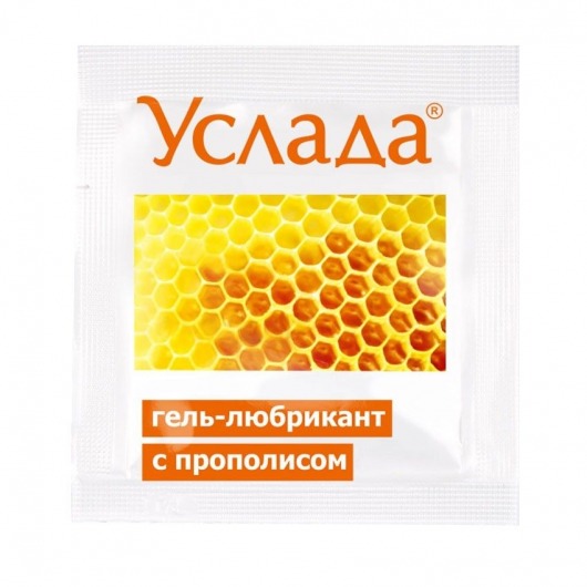 Гель-лубрикант «Услада с прополисом» - 3 гр. - Биоритм - купить с доставкой в Златоусте