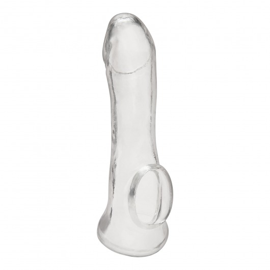 Прозрачная насадка на пенис Transparent Penis Enhancing Sleeve Extension - 15,9 см. - BlueLine - в Златоусте купить с доставкой