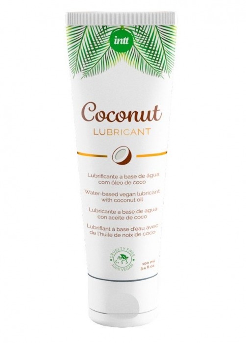 Веганская смазка на водной основе Coconut Lubricant - 100 мл. - INTT - купить с доставкой в Златоусте