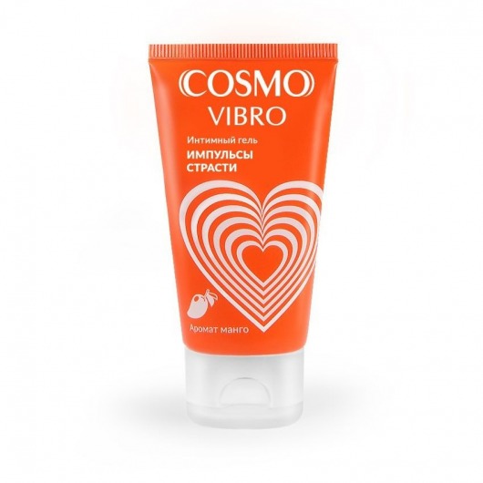 Возбуждающий интимный гель Cosmo Vibro с ароматом манго - 50 гр. - Биоритм - купить с доставкой в Златоусте