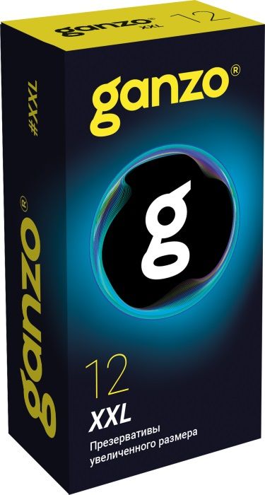 Презервативы увеличенного размера Ganzo XXL - 12 шт. - Ganzo - купить с доставкой в Златоусте