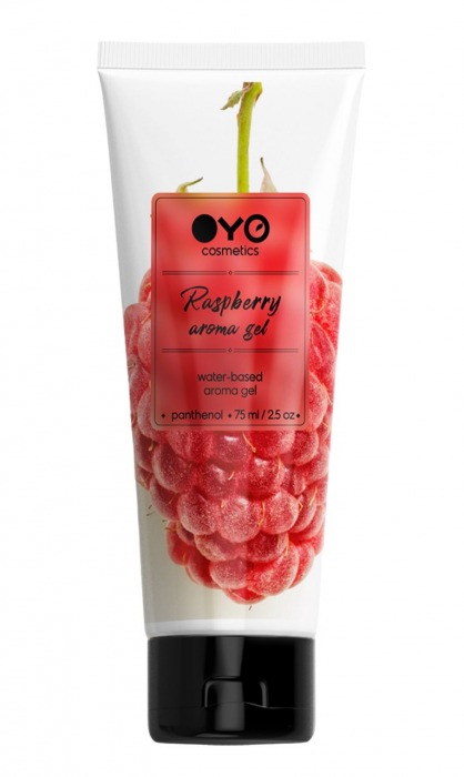 Лубрикант на водной основе OYO Aroma Gel Raspberry с ароматом малины - 75 мл. - OYO - купить с доставкой в Златоусте