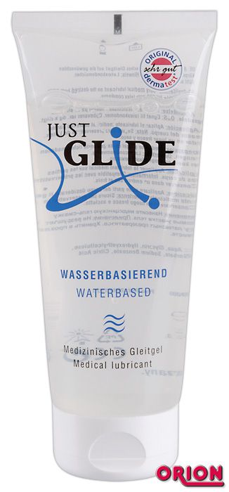 Вагинальная смазка на водной основе JUSTGLIDE - 200 мл. - Orion - купить с доставкой в Златоусте