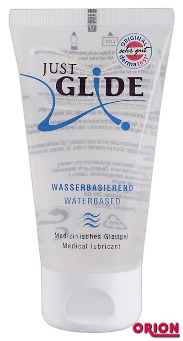 Вагинальная смазка на водной основе JUSTGLIDE - 50 мл. - Orion - купить с доставкой в Златоусте