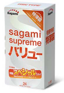 Ультратонкие презервативы Sagami Xtreme SUPERTHIN - 24 шт. - Sagami - купить с доставкой в Златоусте