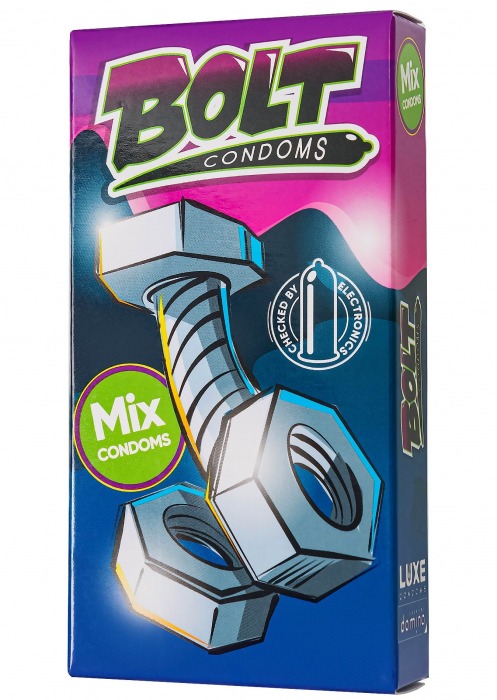 Набор презервативов Bolt Condoms - Luxe - купить с доставкой в Златоусте