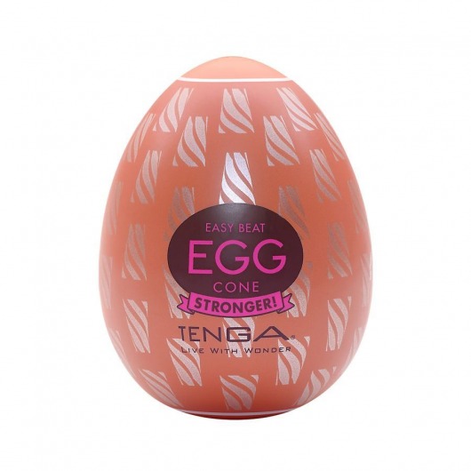 Мастурбатор-яйцо Tenga Egg Cone - Tenga - в Златоусте купить с доставкой