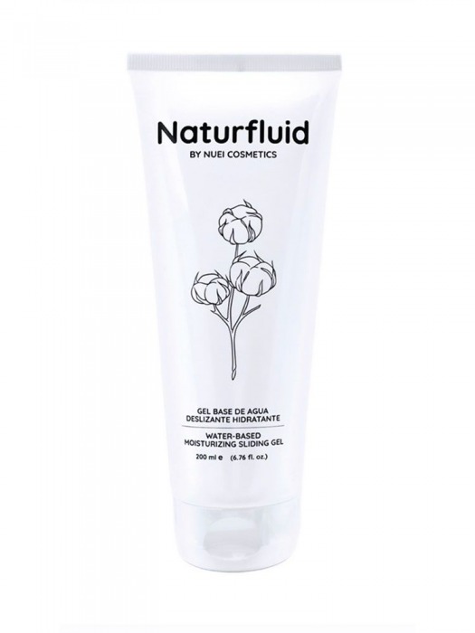 Экстраскользкий лубрикант на водной основе Nuei Naturfluid - 200 мл. - Nuei cosmetics - купить с доставкой в Златоусте