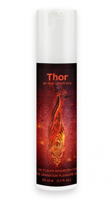 Возбуждающий унисекс гель Thor Fire Gel - 50 мл. - Nuei cosmetics - купить с доставкой в Златоусте