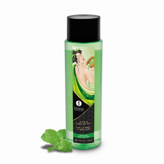 Гель для душа Sensual Mint с ароматом мяты - 370 мл. -  - Магазин феромонов в Златоусте