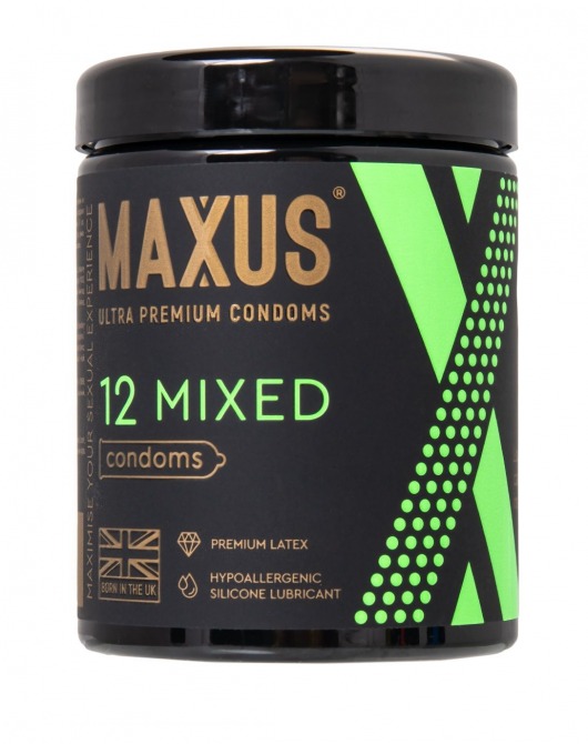 Презервативы MAXUS Mixed - 12 шт. - Maxus - купить с доставкой в Златоусте