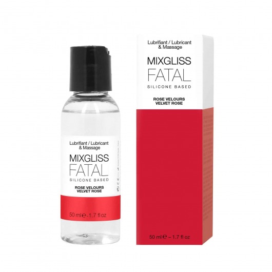Силиконовый флюид с ароматом розы Mixgliss Fatal Velvet Rose - 50 мл. - Mixgliss - купить с доставкой в Златоусте