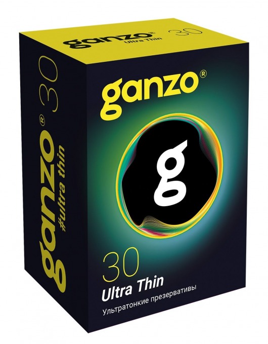 Супертонкие презервативы Ganzo Ultra thin - 30 шт. - Ganzo - купить с доставкой в Златоусте