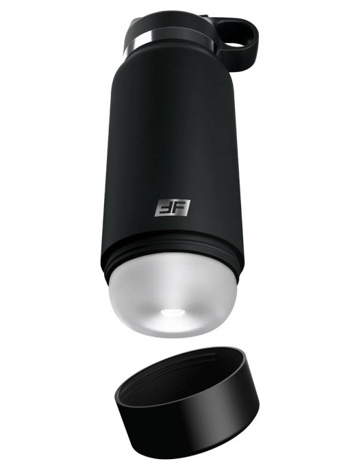 Черный мастурбатор в виде бутылки Fap Flask - Pipedream - в Златоусте купить с доставкой